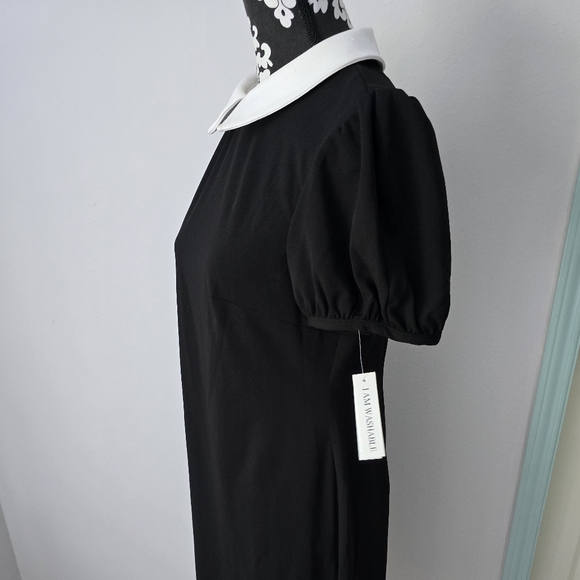 Shelby & Palmer Black Collared Dress Size 12 - Picture 8 of 12